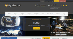Desktop Screenshot of nightsearcher.co.uk